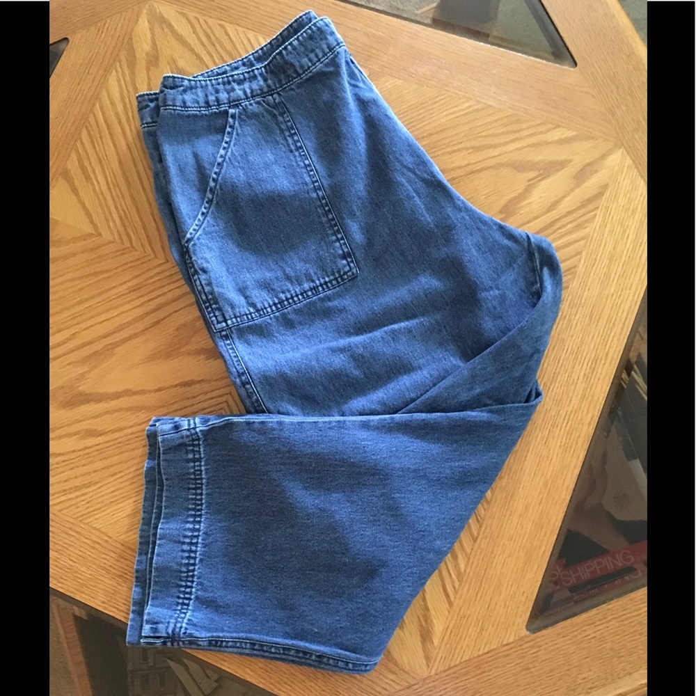 Woolrich Blue Cropped Ankle Jeans